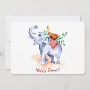 Festividades Cartão de Férias Feliz Diwali