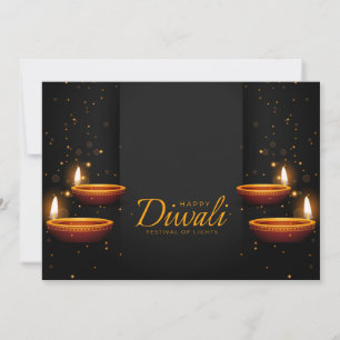Festividades Cartão de Férias Feliz Diwali