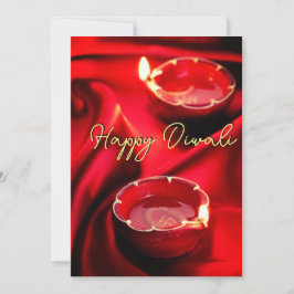 Festividades Cartão de Férias Feliz Diwali