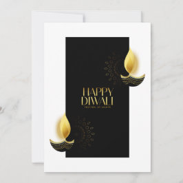 Festividades Cartão de Férias Feliz Diwali