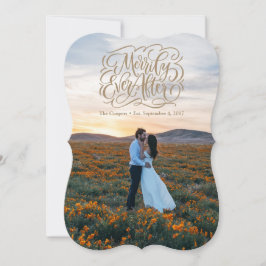 Festividades Cartão de Férias Feliz para Sempre