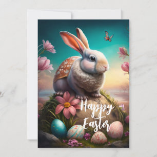 Festividades Cartão de Férias Feliz Páscoa