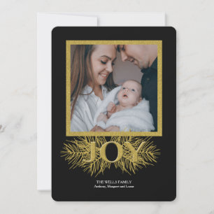 Festividades Cartão de Férias Fotográfico Pura Alegria