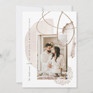 Festividades Cartão de Férias Geométricas de Fotos Geométri