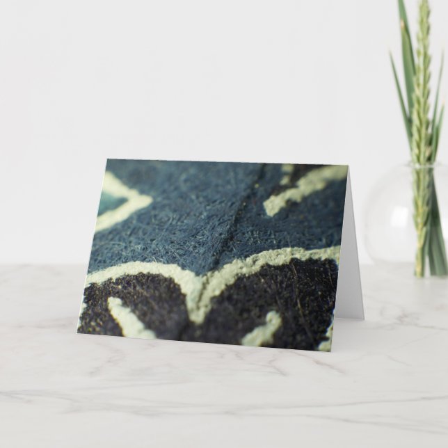 Festividades Cartão de férias, gruas de papel (Frente)