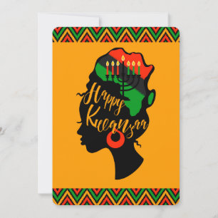 Festividades Cartão de Férias Kwanzaa