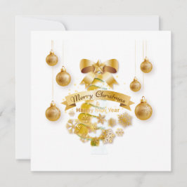 Festividades Cartão de férias liso