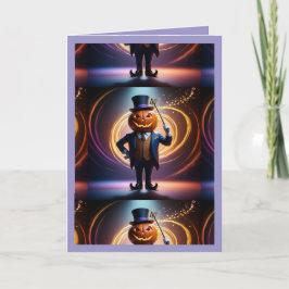 Festividades Cartão de Férias Mágicas de Pumpkin (4)
