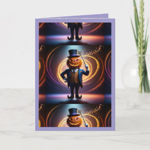 Festividades Cartão de Férias Mágicas de Pumpkin (4)