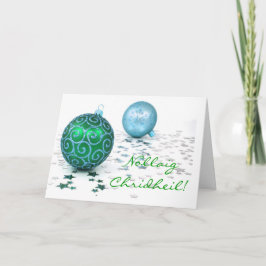 Festividades Cartão de Férias Natal Nollaig Chridheil I