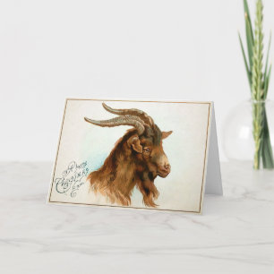 Festividades Cartão de Férias Odd Goat Vintage