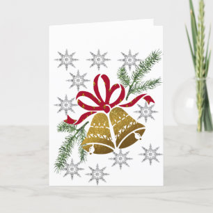Festividades Cartão de Férias Padrão, 5" x 7" Dobrado
