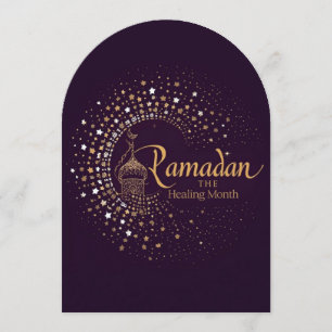 Festividades Cartão de Férias Personalizado Ramadan MubaraK
