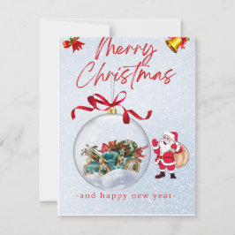 Festividades Cartão de Férias Plano