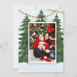 Festividades Cartão de Férias Plano