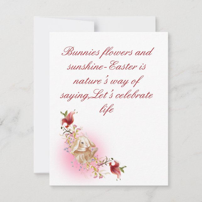 Festividades Cartão de férias plano (Frente)