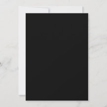 Cartão de Férias Preto Luxuoso Personalizado Elega