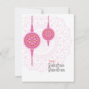 Festividades Cartão de Férias Raksha Bandhan
