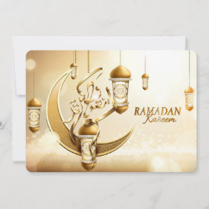 Festividades Cartão de Férias Ramadan Kareem