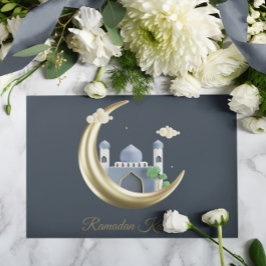 Festividades Cartão de Férias Ramadan Kareem Ramadan Mubarak