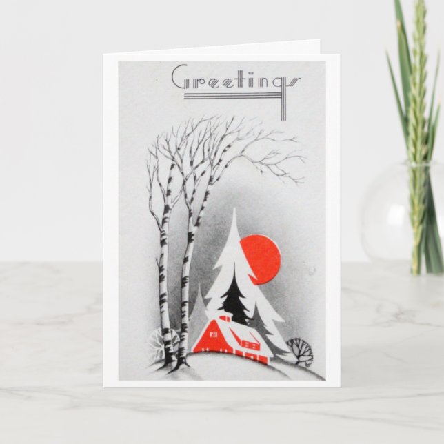 Festividades Cartão de Férias Retroativo (Frente)