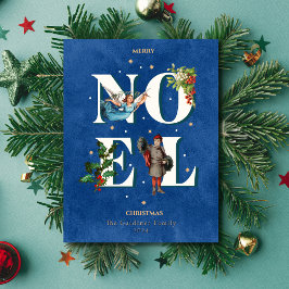 Festividades Cartão de Férias Simples para Natais vintages Vito