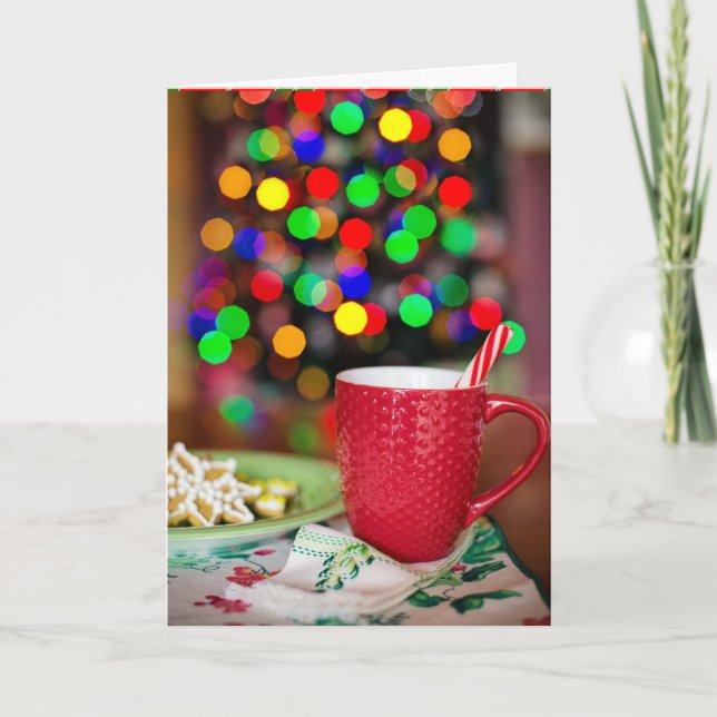 Festividades Cartão De Férias Veterinária Para Clientes (Frente)