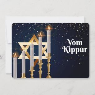 Festividades Cartão de Férias Yom Kippur