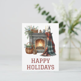 Festividades Cartão de Fogueira de Férias Festivas