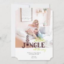 Cartão de Foto de Natal do Quebra-Nozes