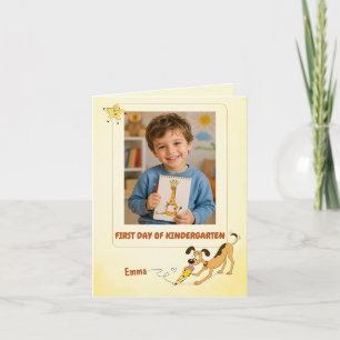 Festividades Cartão de Foto Personalizado do Primeiro Dia de Ja