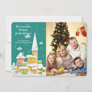 Festividades Cartão de Fotos de Natal em Família