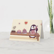 Cartão de Galentine do Dia dos Namorados Decorador