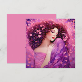 Festividades Cartão de Galentine's "Para Sempre Você"