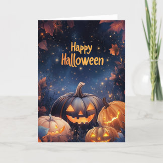 Festividades Cartão de Halloween,Cartão Feliz de Halloween, Hal