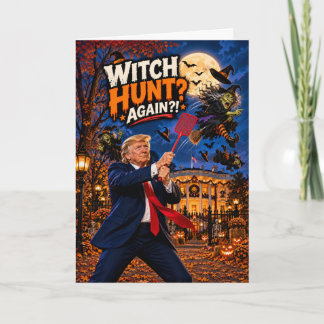 Festividades Cartão de Halloween Engraçado do Trump | Halloween