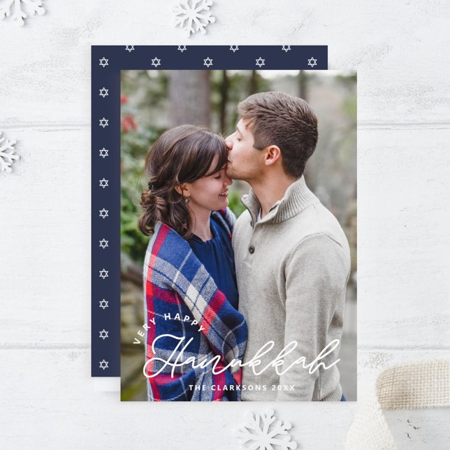 Festividades Cartão de Hannukah Muito Feliz (Criador carregado)