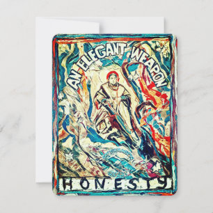 Festividades Cartão de Junção n.o 5: Honestidade, uma arma eleg