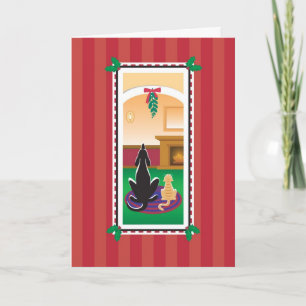 Festividades Cartão de Kissmas WagsToWish_Feliz