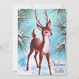 Festividades Cartão de mensagem de adição de natais vintages