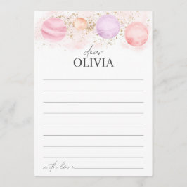 Festividades Cartão de Mensagem de Primeira Viagem em Torno da 