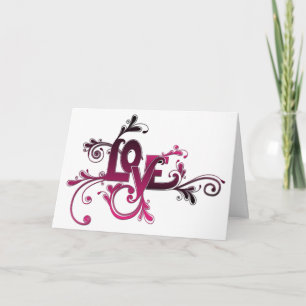 Festividades Cartão de Namorados de Amor