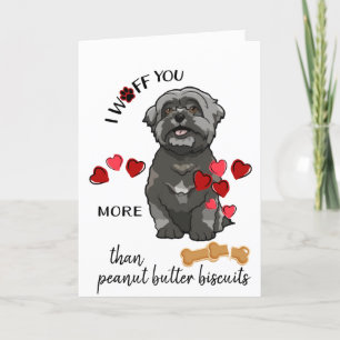 Festividades Cartão de namorados do seu amor de cão Shich Tsu