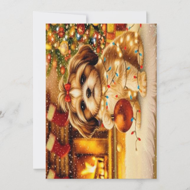 Festividades Cartão de Natal (Frente)