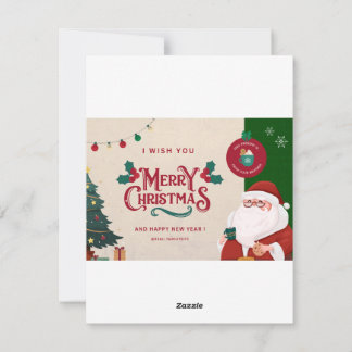 Festividades cartão de natal