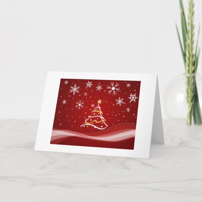 Festividades Cartão de Natal (Frente)