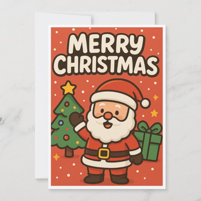 Festividades Cartão de Natal (Frente)