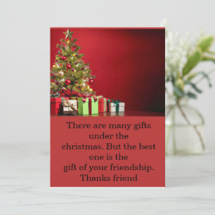 Festividades cartão de natal