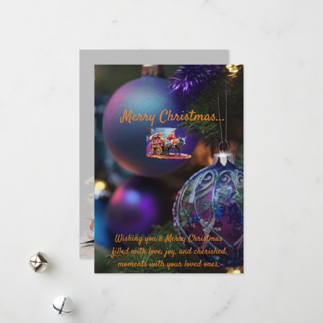 Festividades Cartão de Natal (Frente/Verso In Situ)