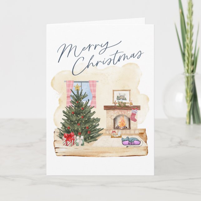 Festividades Cartão de Natal (Frente)